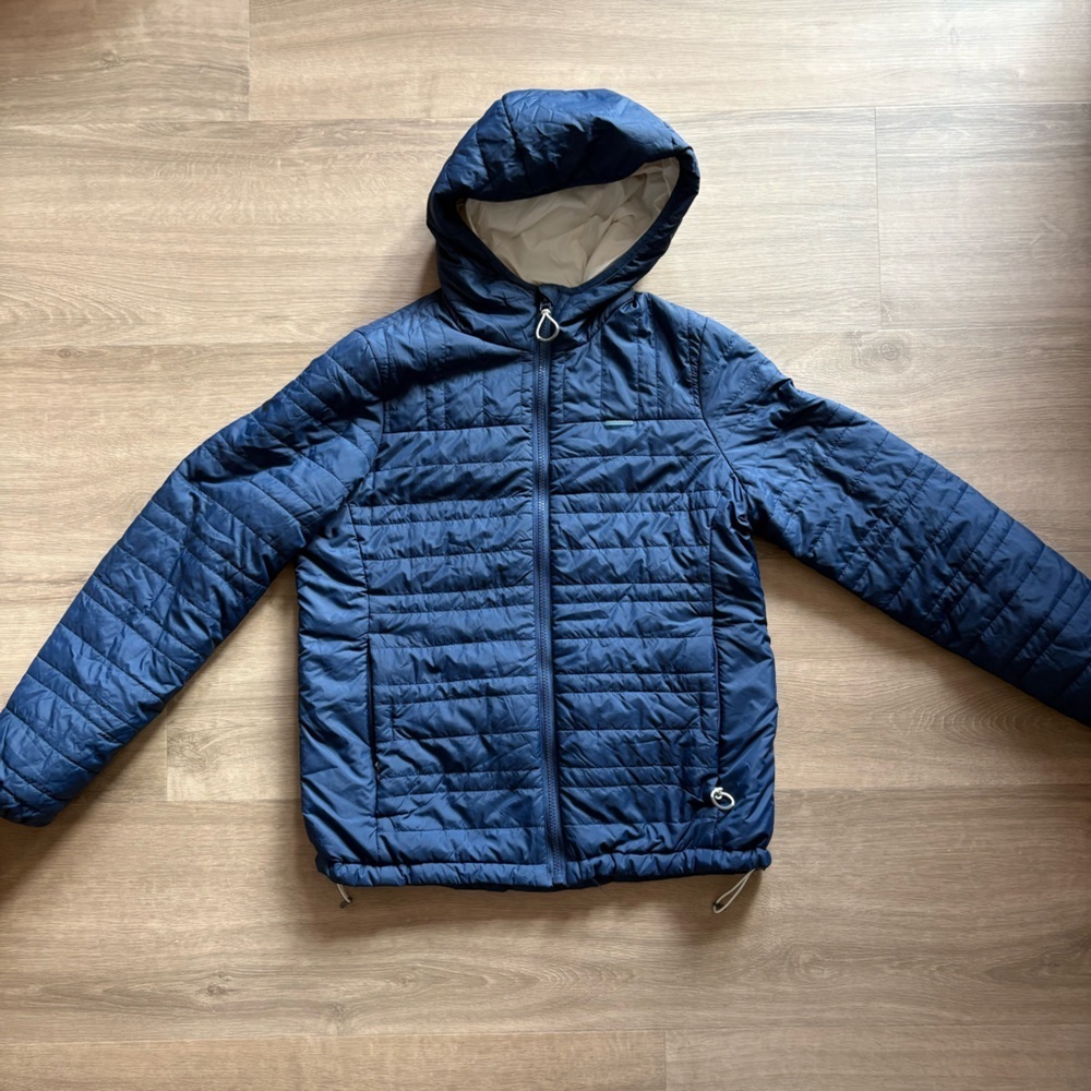 Craghoppers Insulated Full Zip Puffer Jacket in Navy- size 6
